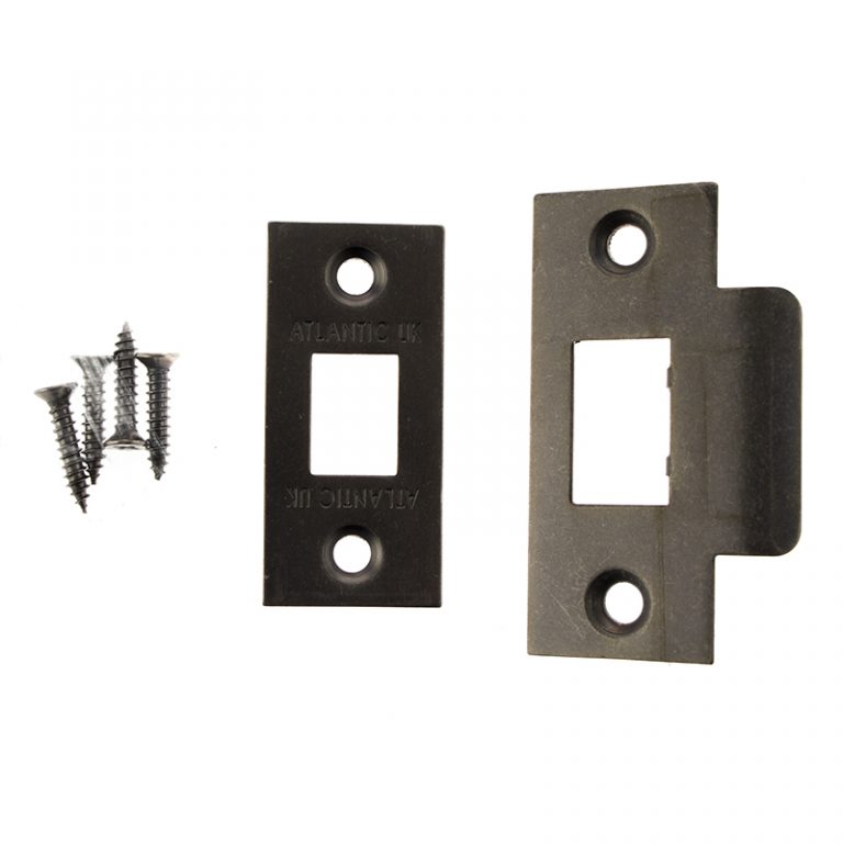 ALFPDS Atlantic Latch Face Plate Kit - Distressed Silver