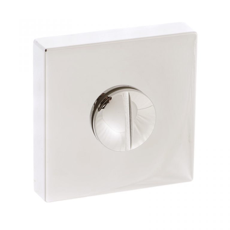 FMSWCPN Forme WC Turn and Release on Minimal Square Rose - Polished Nickel