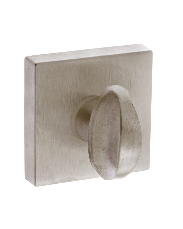 FMSWCSN Forme WC Turn and Release on Minimal Square Rose - Satin Nickel