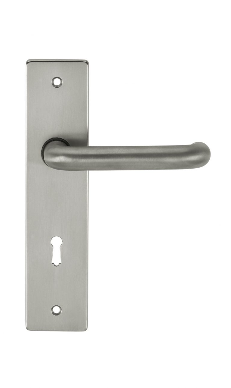 CTLOBSERTDSC CleanTouch Anti-Bac RTD Safety Lever on Square Euro Backplate - Satin Chrome