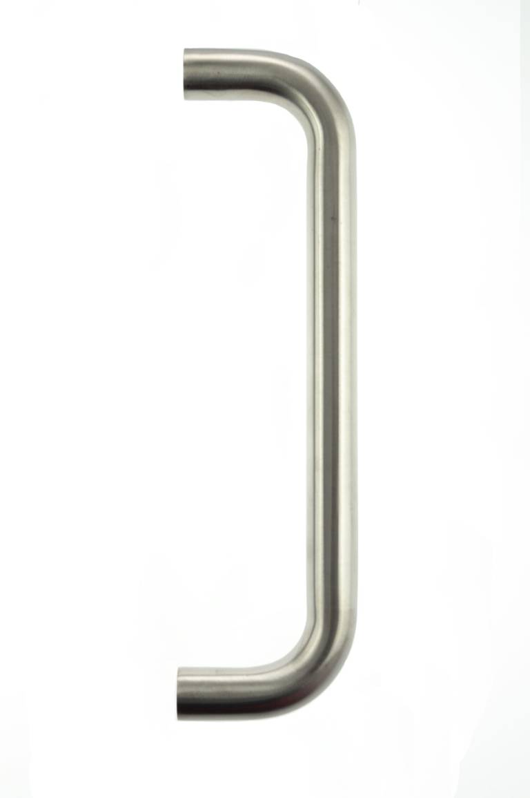 APH30019SSS Atlantic D Pull Handle [Bolt Through] 300mm x 19mm - Satin Stainless Steel