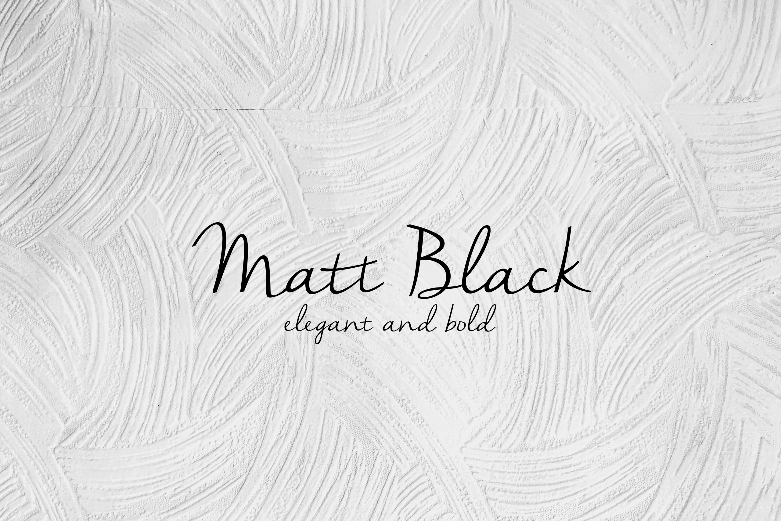 MATT BLACK