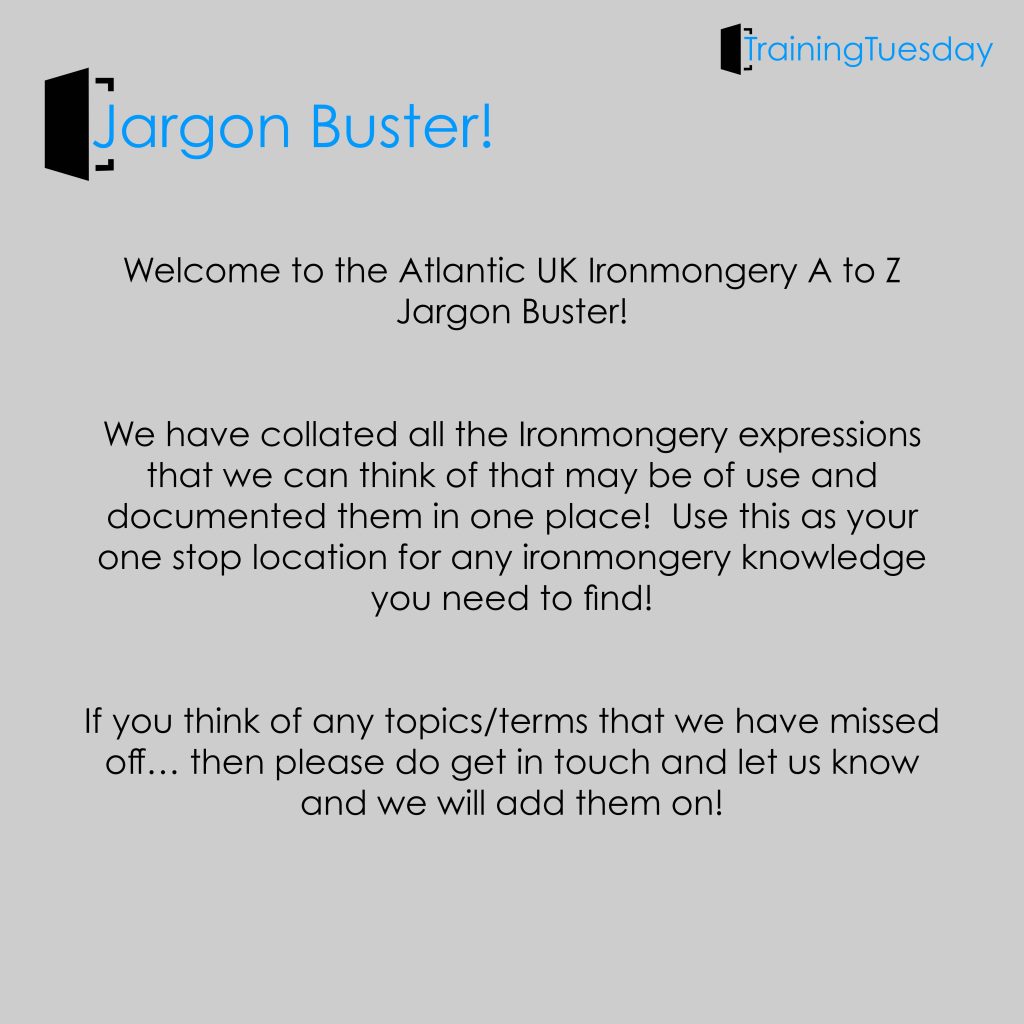 It’s #trainingtuesday!  Meet our Jargon Buster! image