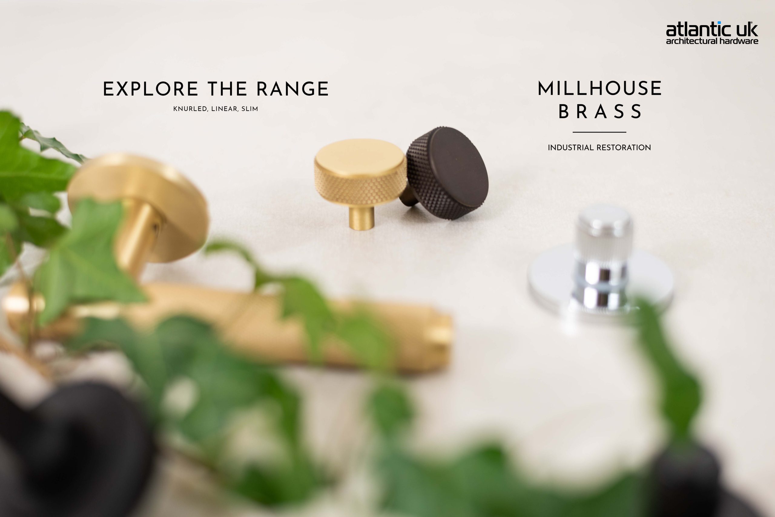 LEARN MORE ABOUT OUR LATEST MILLHOUSE BRASS DESIGNER LEVERS!