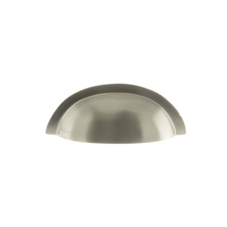 OEC1176SN Old English Winchester Solid Brass Cabinet Cup Pull on Concealed Fix - Satin Nickel