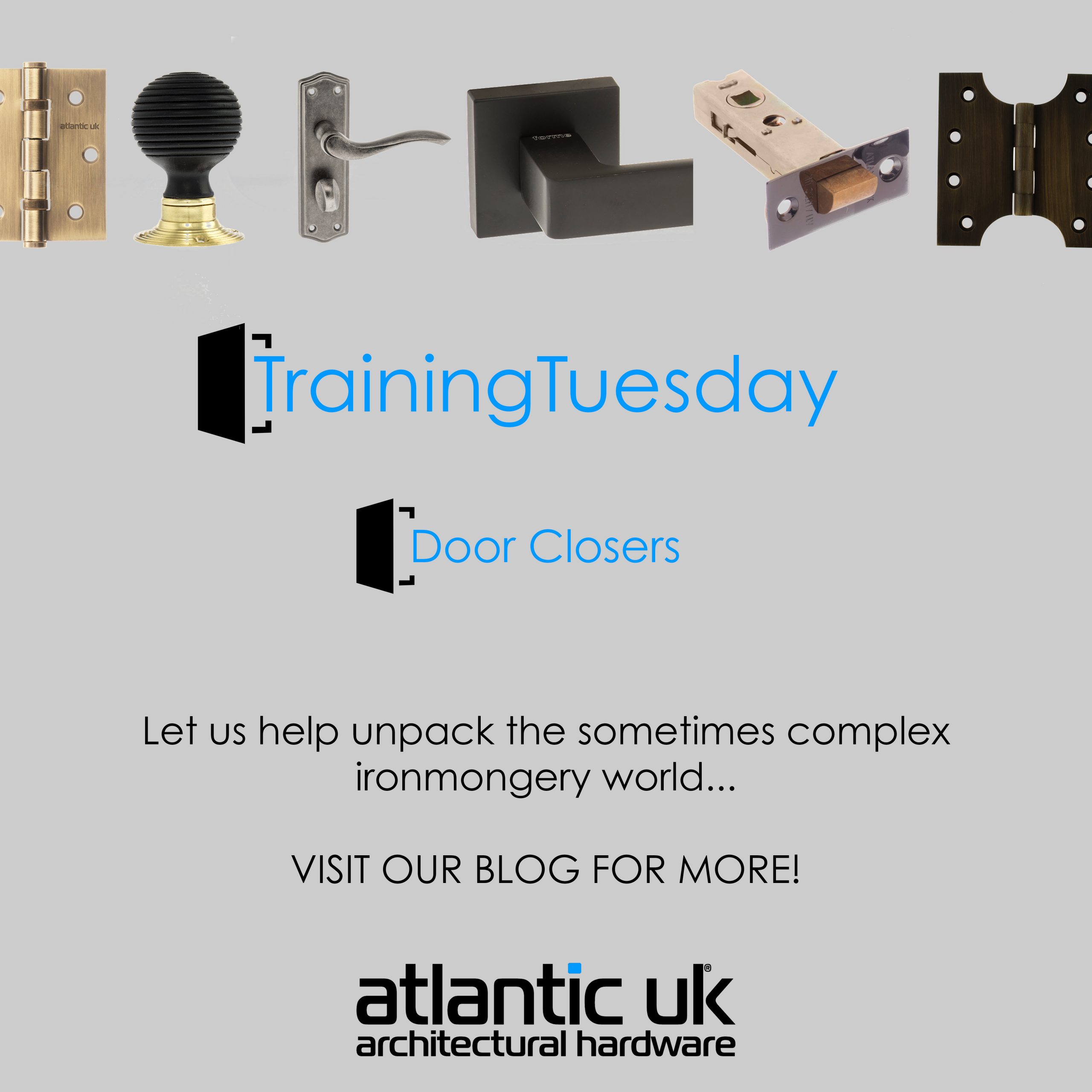 Training Tuesday!  Learn about Door Closers! image