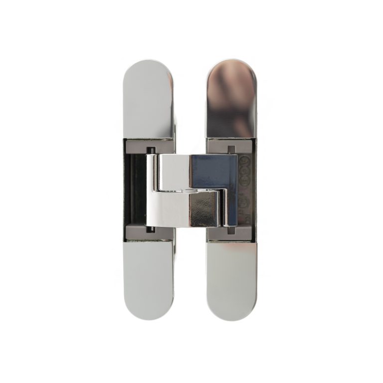 AGBH32PN AGB Eclipse Fire Rated Adjustable Concealed Hinge - Polished Nickel