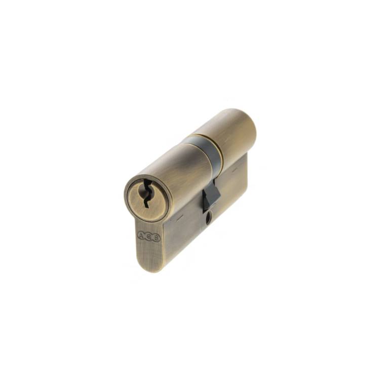 C603723030KA AGB Euro Profile 5 Pin Double Cylinder Keyed Alike 35-35mm (70mm) - Matt Antique Brass