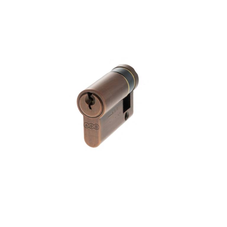 C630020530 AGB Euro Profile 5 Pin Single Cylinder 35-15mm (45mm) - Copper