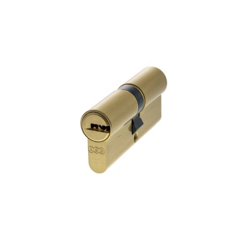 CA00083030 AGB Euro Profile 15 Pin Double Cylinder 35-35mm (70mm) - Satin Brass