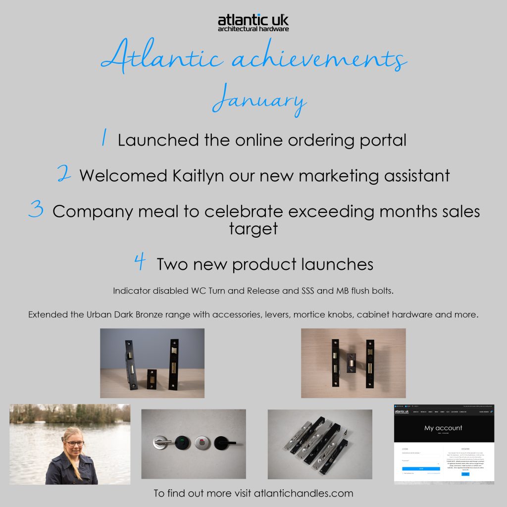 Atlantic’s Achievements in January!