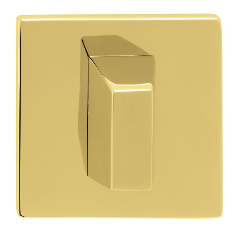 XTWCS5SRB Tupai Exclusivo 5S Line WC Turn and Release *for use with ADBCE* on 5mm Slimline Square Rose - Raw Brass