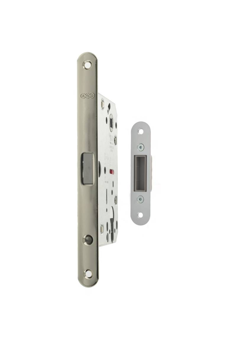 AGB2XTEPC AGB Polaris 2XT Magnetic Euro Profile Sashlock 60mm backset - Polished Chrome