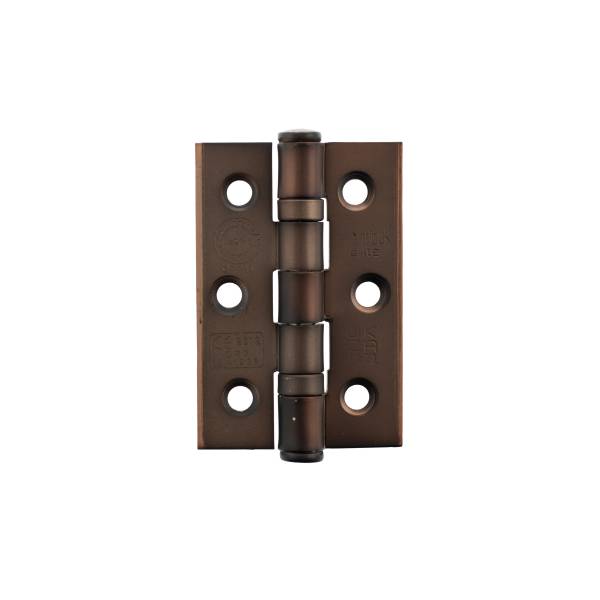 A2H322AC Atlantic CE Fire Rated Grade 7 Ball Bearing Hinges 3" x 2" x 2mm - Antique Copper