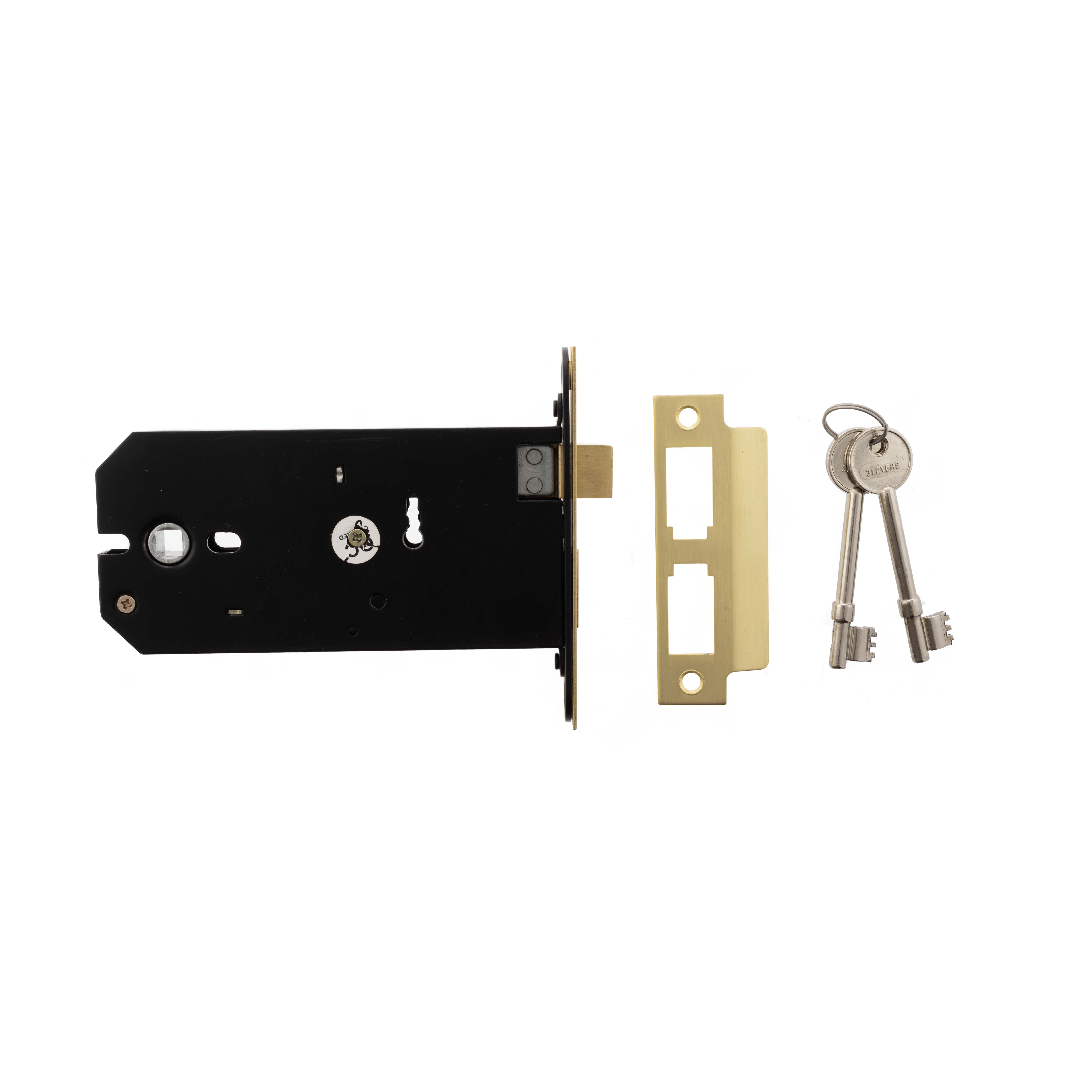 ALKHZSPC Atlantic Horizontal 3 Lever Sashlock Lock 6″ – Polished Chrome ...