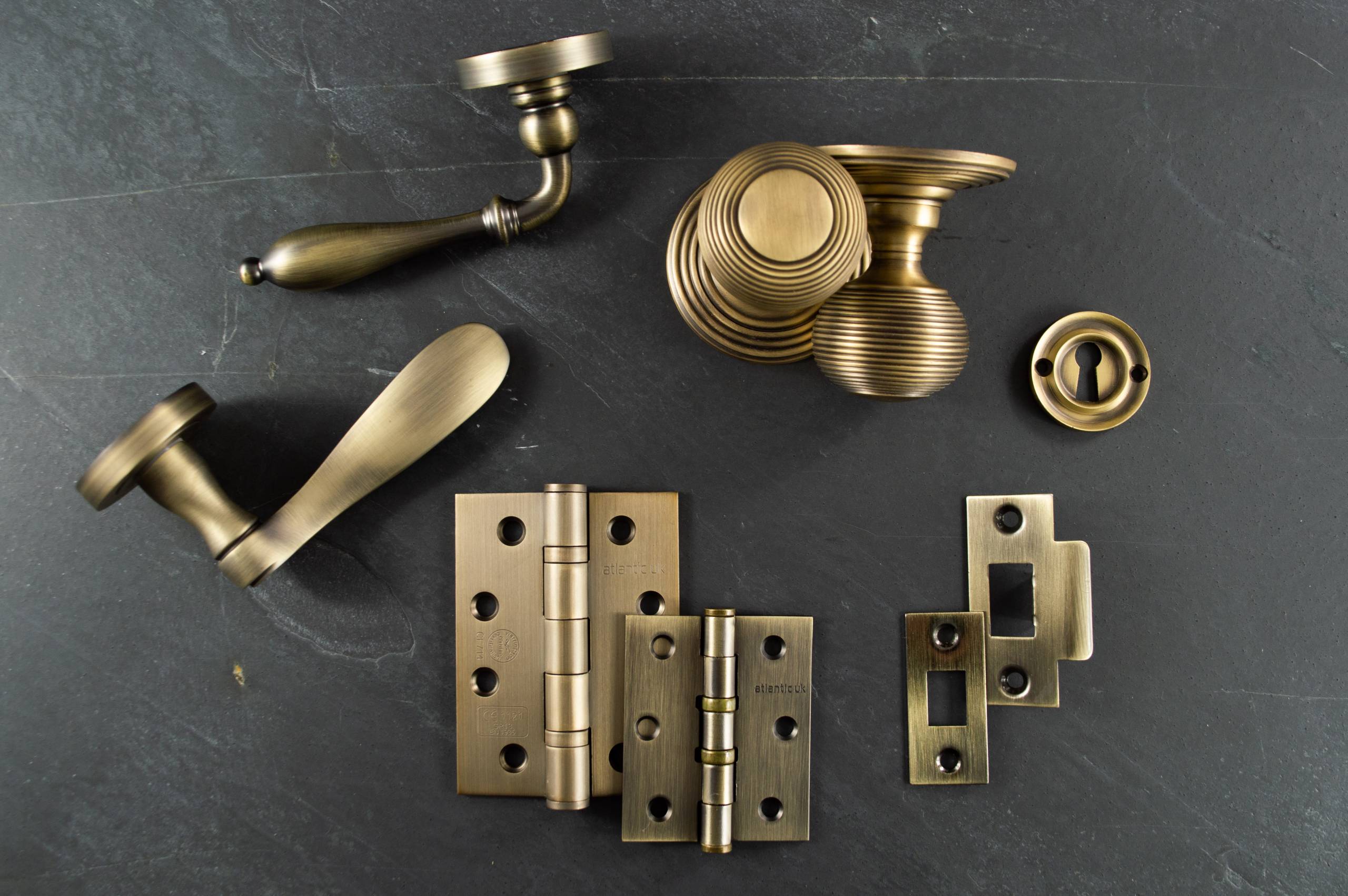 What is the difference between Matt Antique Brass and Antique Brass?