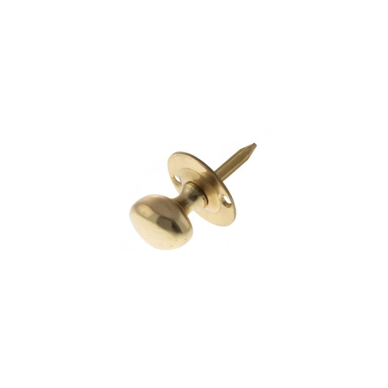 ARBTPB Atlantic Rack Bolt Oval Thumbturn - Polished Brass