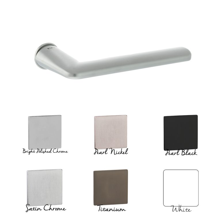 T3098CR(finish) Tupai Rapido RetaLine Tavira Lever Door Handle on Concealed Round Rose - Available in 6 finishes