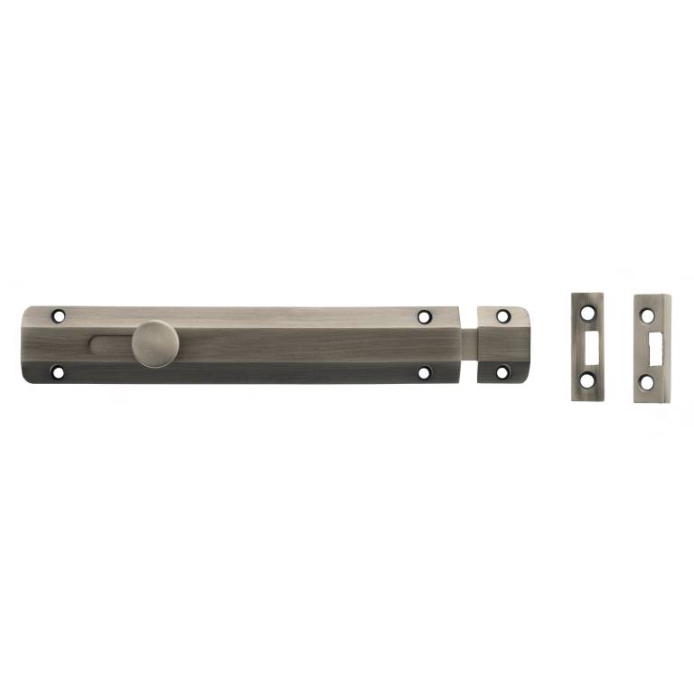 ASB8MBN Atlantic Solid Brass Surface Door Bolt 8