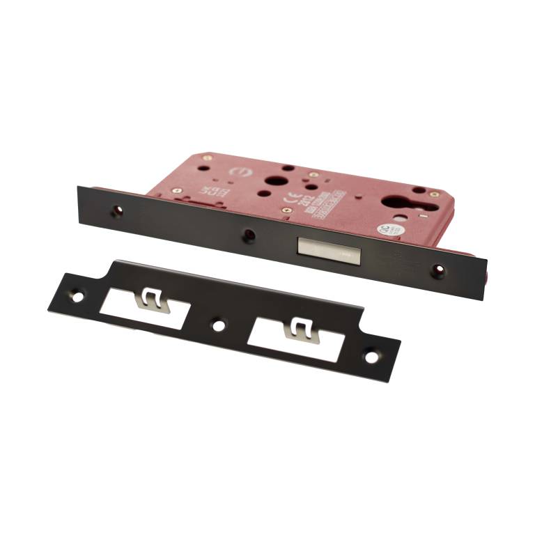 ALKDINED60UDB Atlantic DIN Euro Profile Deadlock Double Throw 60mm backset - Urban Dark Bronze