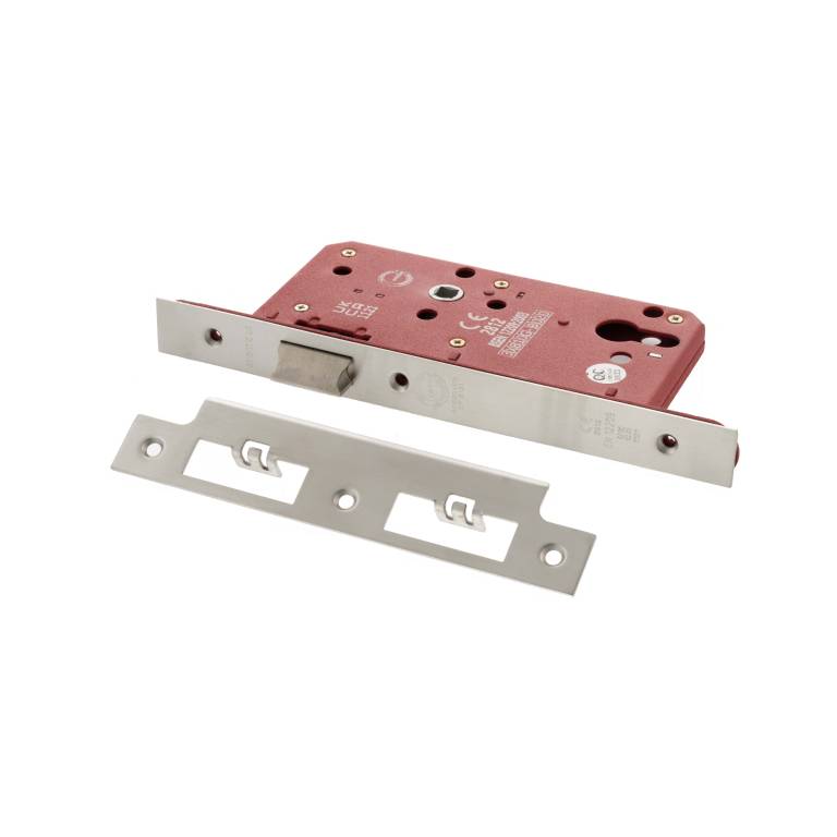 ALKDINL60SC Atlantic DIN Latch 60mm backset - Satin Chrome