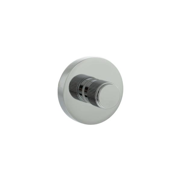 SPRLWCPC Senza Pari Linear WC Turn and Release on Minimal Round Rose - Polished Chrome