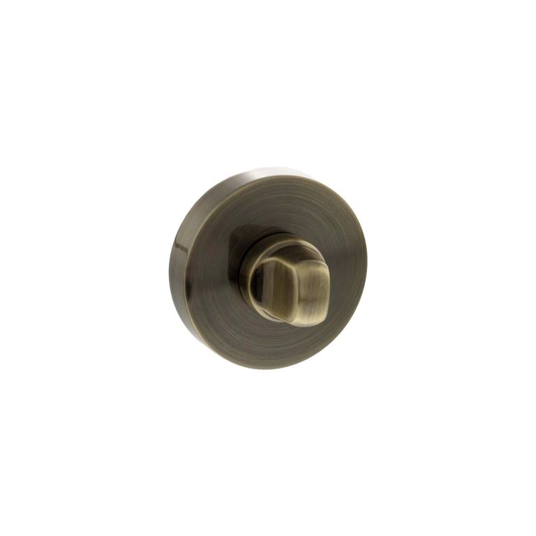 SPROWCAB Senza Pari WC Turn and Release on Round Rose - Antique Brass