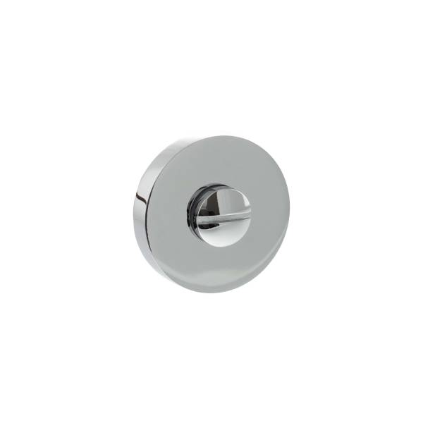 SPRWCPC Senza Pari WC Turn and Release on Minimal Round Rose - Polished Chrome - Image 2