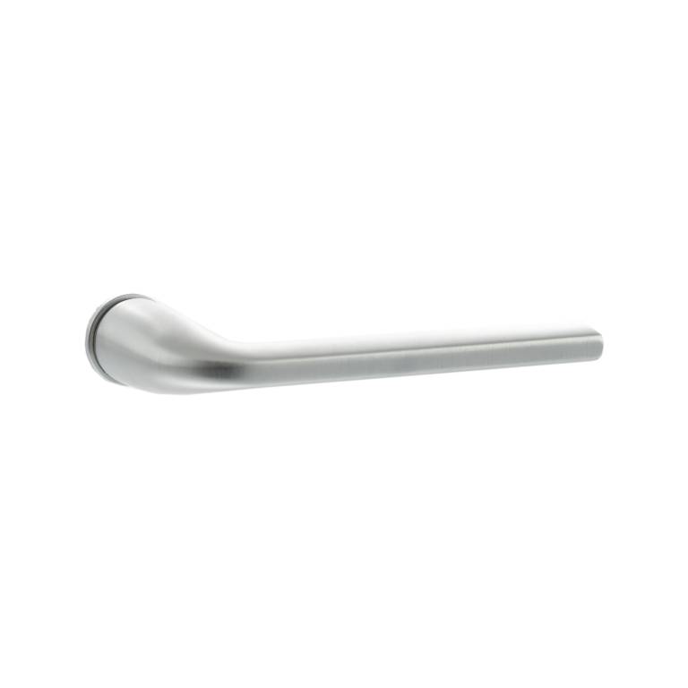 FCR133(finish) Forme Milly Lever Door Handle on Concealed Round Rose - Available in 5 finishes - Satin Chrome (SC)